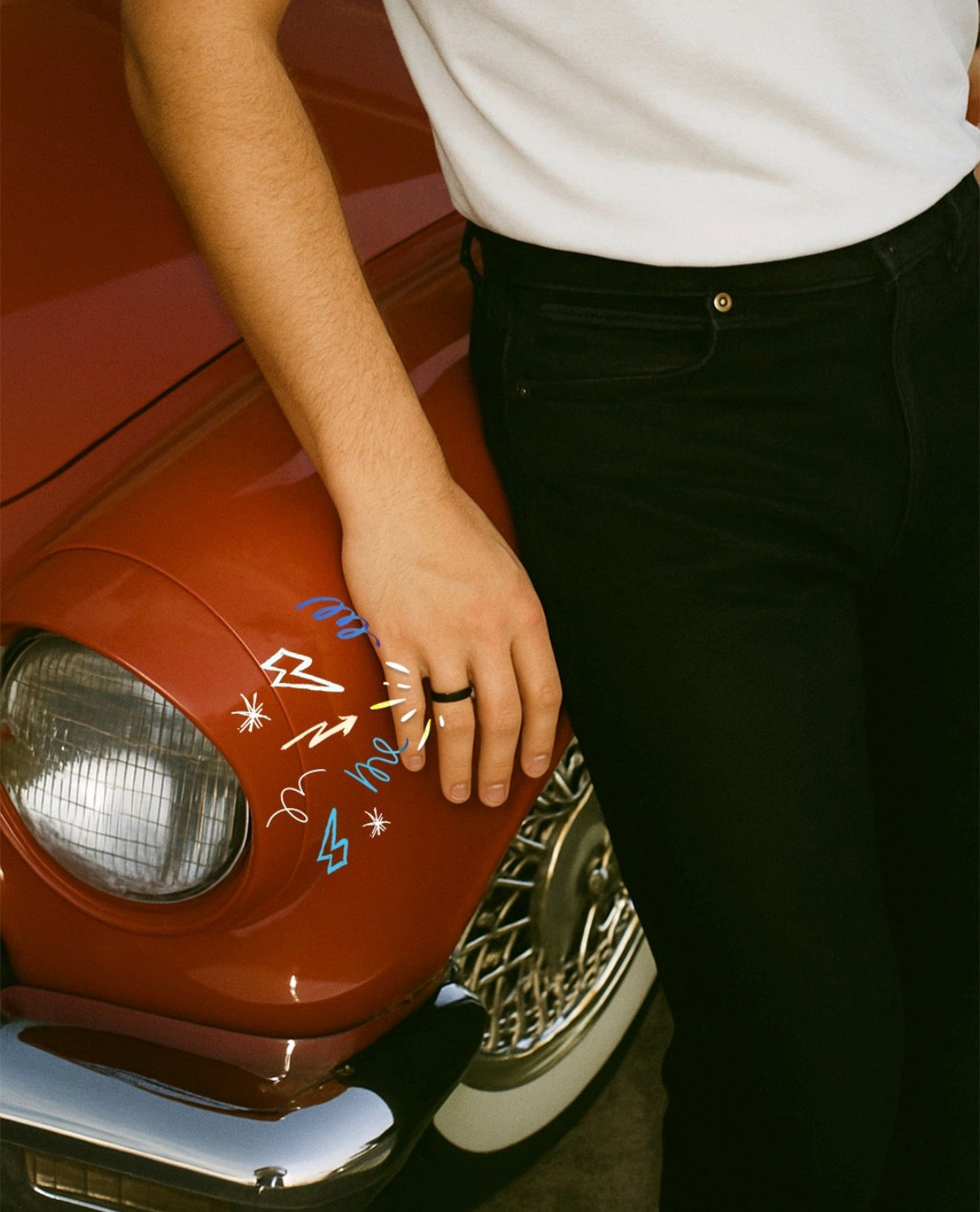 Twinn Ultra Ceramic Black Payment Ring