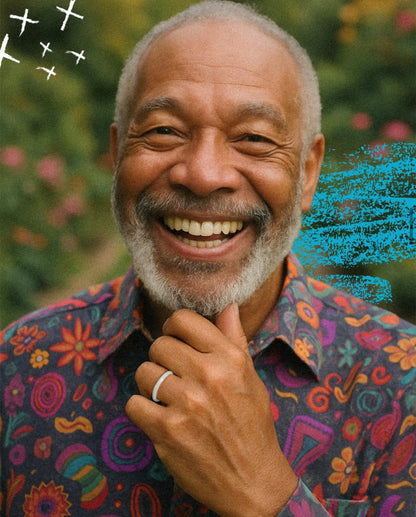 Twinn Ultra Ceramic White Payment Ring