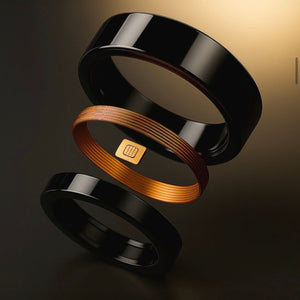 Metal Black Payment Ring - LEAVING SOON