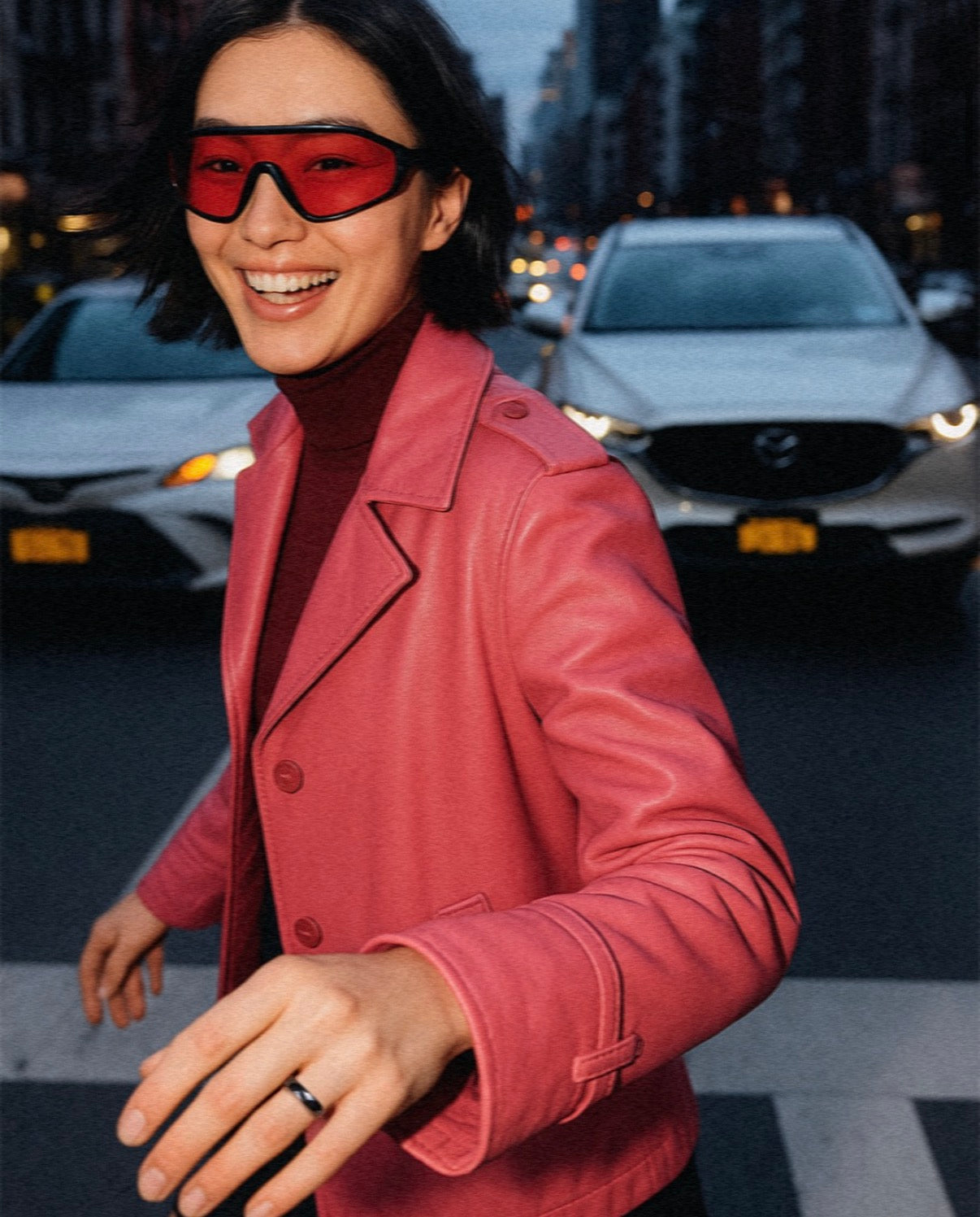 Twinn Ultra Ceramic White Payment Ring