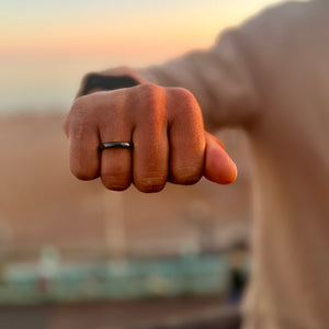 Ultra Ceramic Black Payment Ring