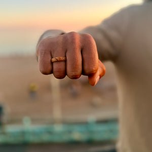 Olive Wood Payment Ring