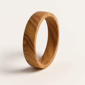 Olive Wood Payment Ring