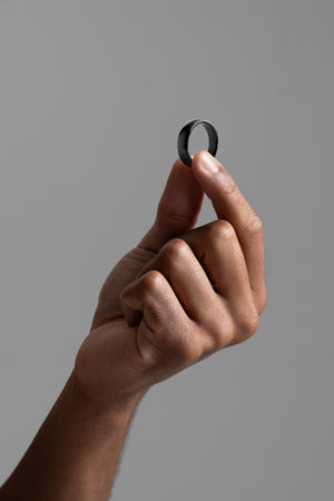 Ceramic Black - Payment Ring
