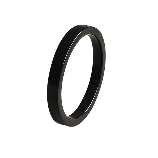 Ultra Ceramic Black Payment Ring